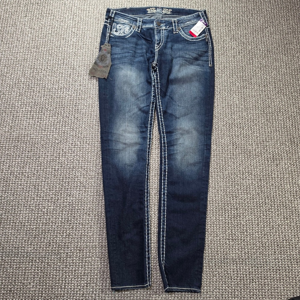 Vintage Silver Jeans Dublin Skinny Jeans Womens 31x32 925 Antique Collection Y2k